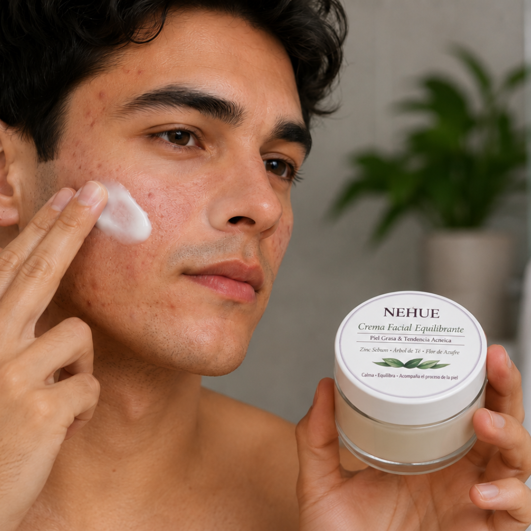 Crema Facial Equilibrante Acné - Imagen 2